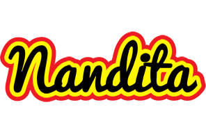 Nandita flaming logo