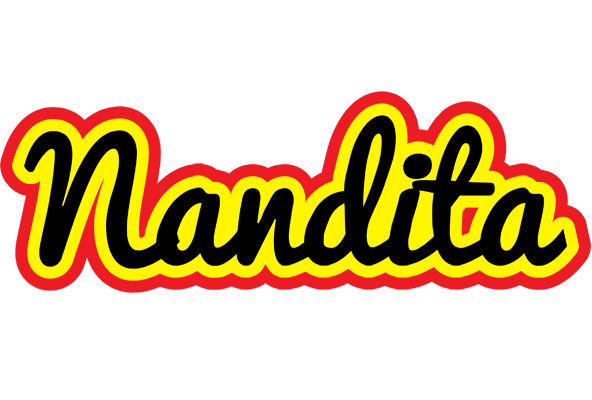 Nandita flaming logo