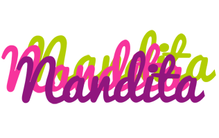 Nandita flowers logo