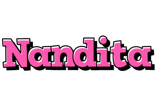 Nandita girlish logo
