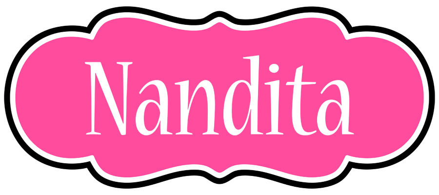 Nandita invitation logo