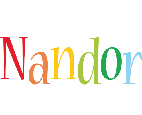 Nandor birthday logo
