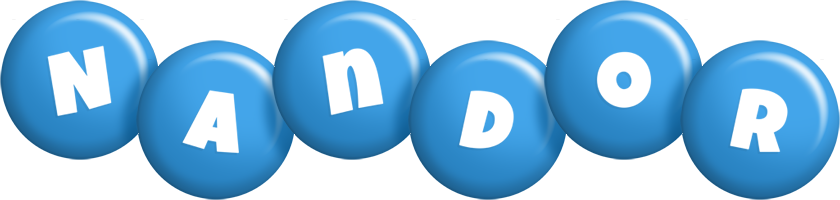 Nandor candy-blue logo