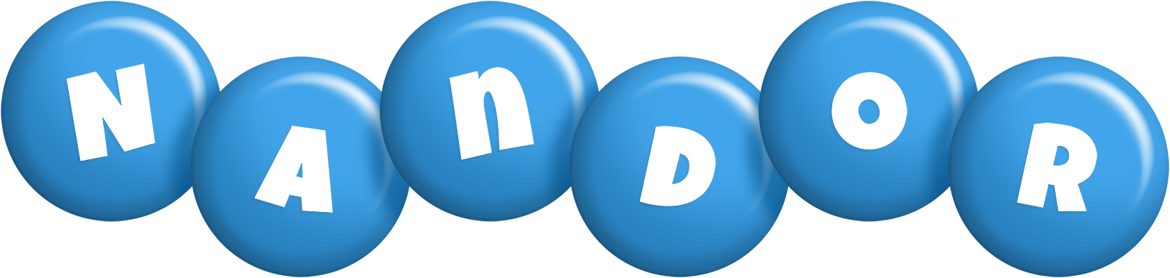 Nandor candy-blue logo