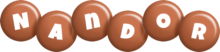 Nandor candy-brown logo