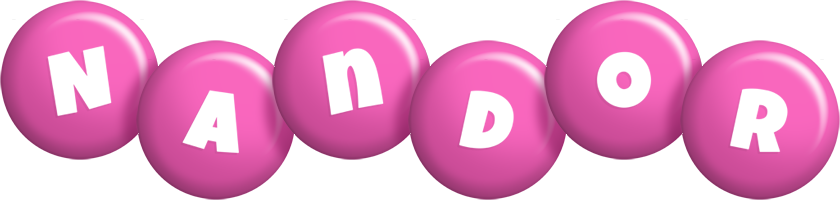 Nandor candy-pink logo