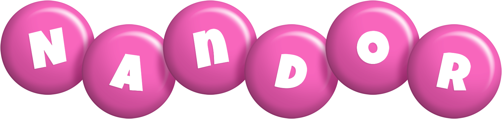 Nandor candy-pink logo