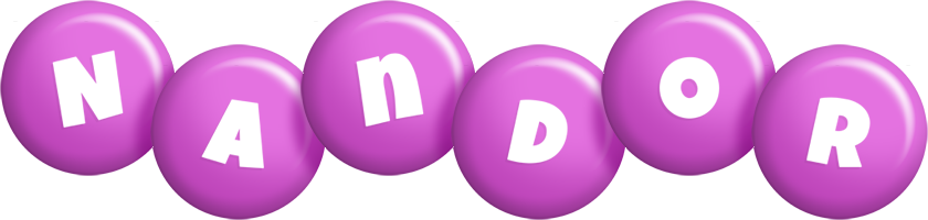 Nandor candy-purple logo