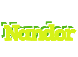 Nandor citrus logo