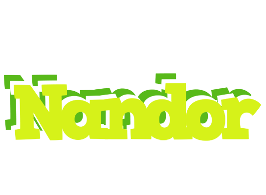 Nandor citrus logo