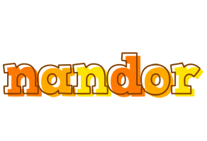 Nandor desert logo