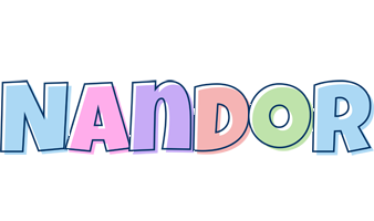 Nandor pastel logo