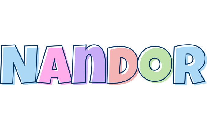 Nandor pastel logo