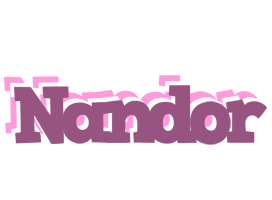 Nandor relaxing logo