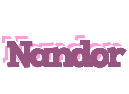 Nandor relaxing logo