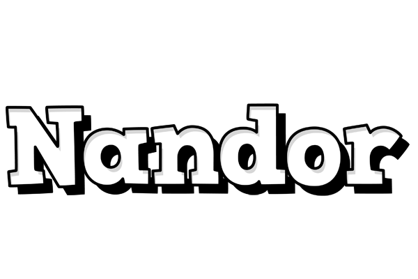 Nandor snowing logo