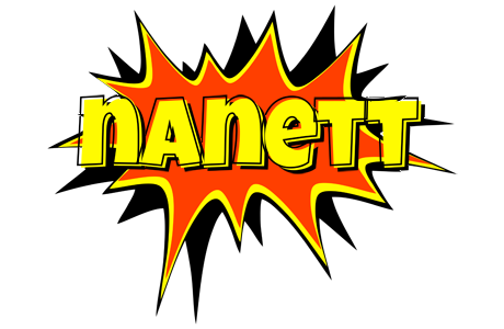 Nanett bazinga logo