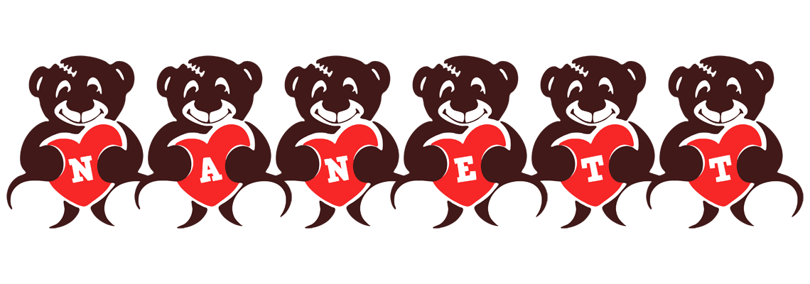 Nanett bear logo