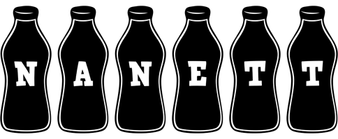 Nanett bottle logo