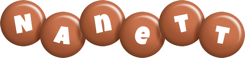 Nanett candy-brown logo