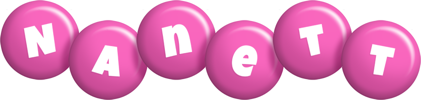 Nanett candy-pink logo