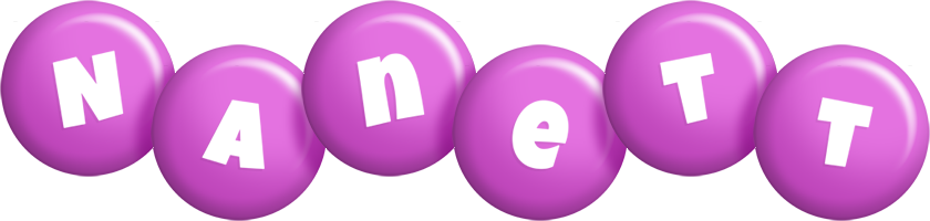 Nanett candy-purple logo