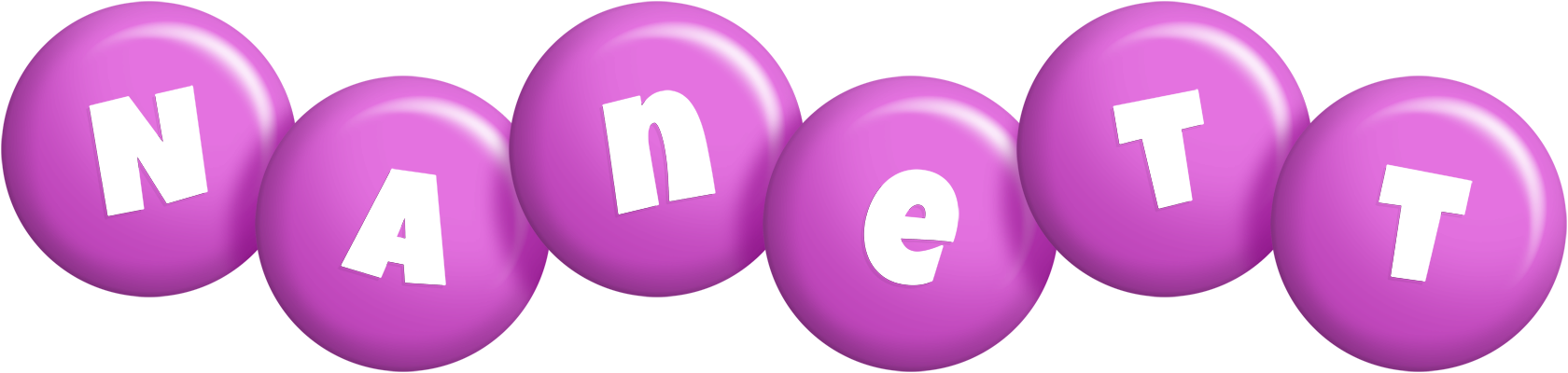 Nanett candy-purple logo