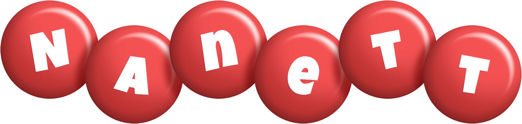 Nanett candy-red logo