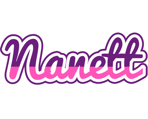 Nanett cheerful logo