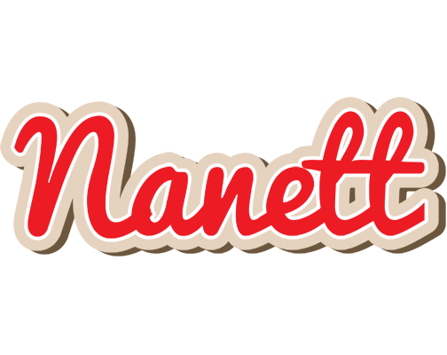 Nanett chocolate logo