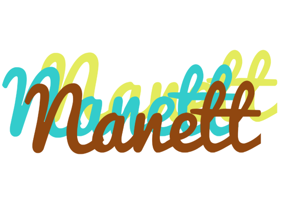 Nanett cupcake logo