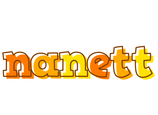 Nanett desert logo