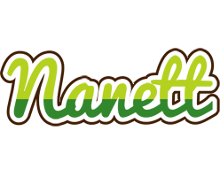 Nanett golfing logo