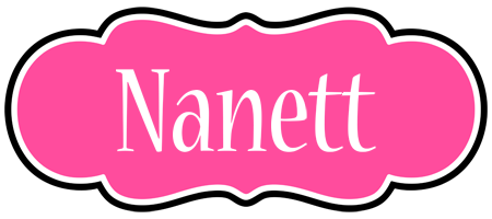 Nanett invitation logo