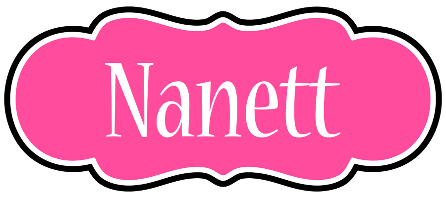 Nanett invitation logo