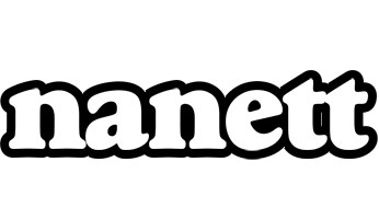 Nanett panda logo