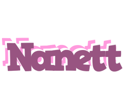 Nanett relaxing logo