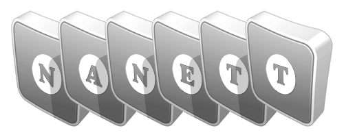 Nanett silver logo