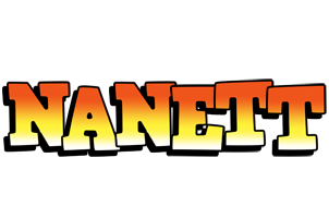 Nanett sunset logo