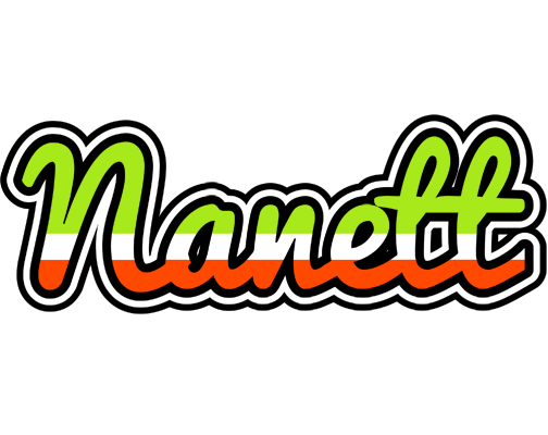 Nanett superfun logo