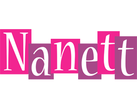 Nanett whine logo