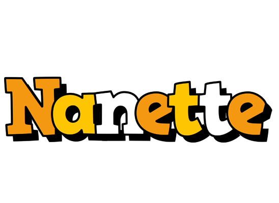 Nanette cartoon logo