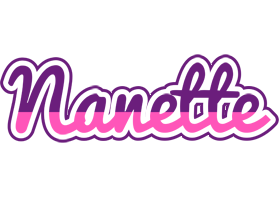 Nanette cheerful logo