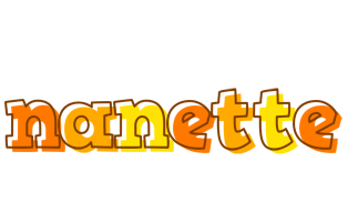 Nanette desert logo