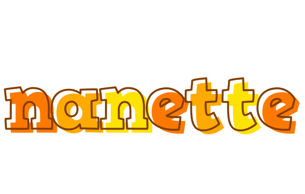 Nanette desert logo