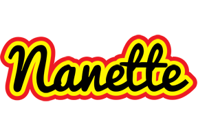 Nanette flaming logo