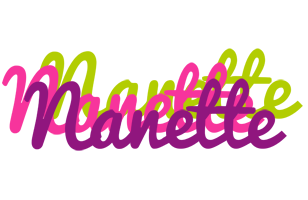 Nanette flowers logo