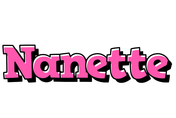 Nanette girlish logo