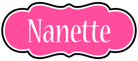 Nanette invitation logo