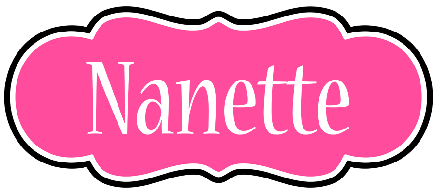 Nanette invitation logo